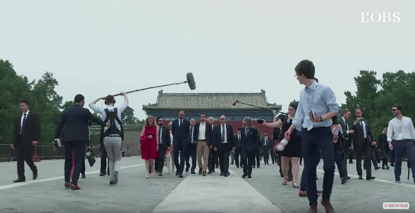 edouard philippe en Chine