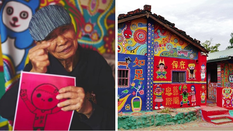 taiwan taichu village couleurs