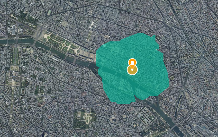 Paris carte coronavirus 2