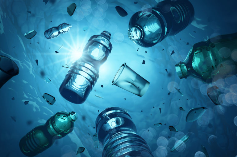 ocean pollue plastique