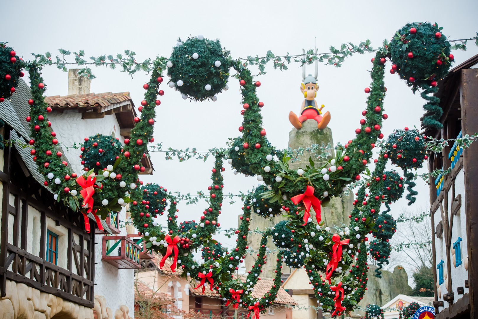 parcs attractions les plus fréquentés en France Astérix Noël