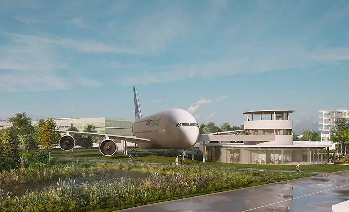 A380 airbus hotel restaurant