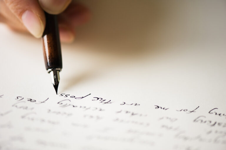 écriture cursive