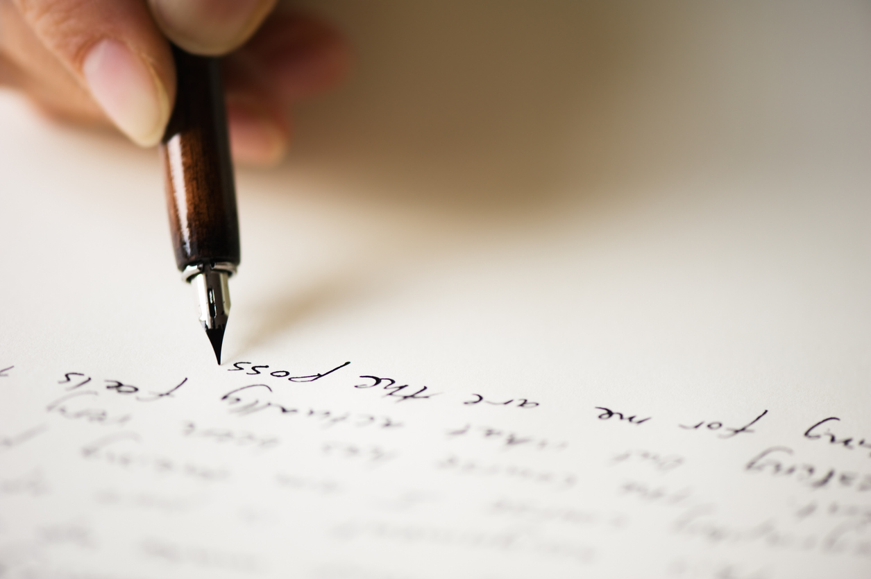 écriture cursive