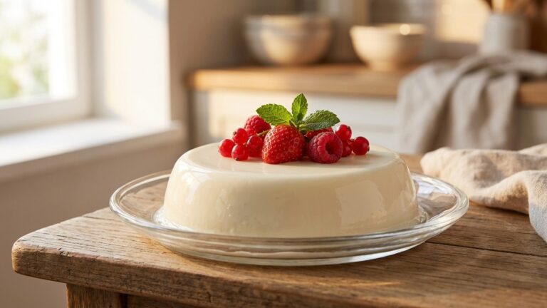 Panna cotta sans gélatine de porc : recette facile à l'agar agar