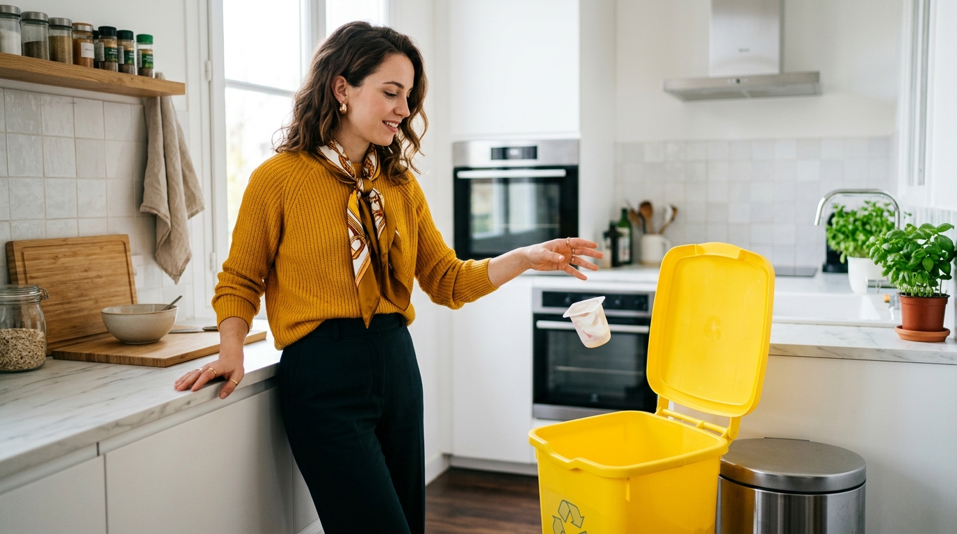 J&rsquo;ai longtemps passé mes pots de yaourt sous l&rsquo;eau sans savoir que ce geste posait problème : voici ce que je fais désormais