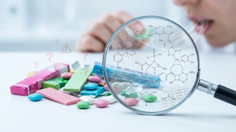 Chewing-gum additif porc : la gomme base et les édulcorants à vérifier avant de mâcher