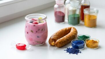 Colorants alimentaires E number porc : le carmin et les autres pigments animaux