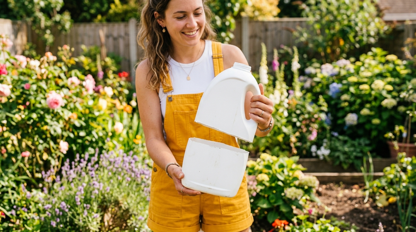 Fini l&rsquo;arrosage tous les soirs en août : depuis qu&rsquo;il enterre ses bidons de lessive vides au potager, ses tomates tiennent la canicule