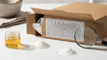 Ingredients caches noms alternatifs etiquette : les mots qui remplacent sucre sel et huile de palme