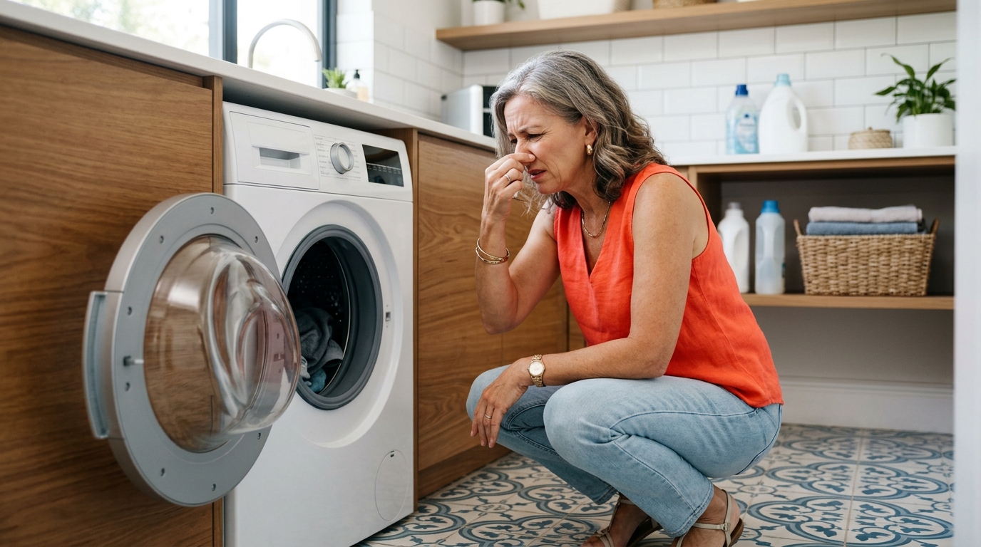 J&rsquo;ai dévissé une petite pièce en bas de mon lave-linge juste par curiosité : ce qui est sorti expliquait tout