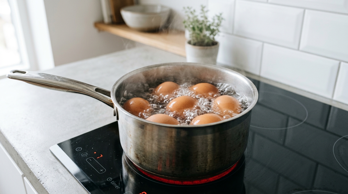 J’ai rincé ma casserole d’œufs durs à l’eau claire pendant des années : ce que les coquilles y laissent m’a coupé l’appétit