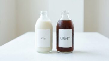 Light ou allege difference etiquette : deux mots proches pour deux reductions bien differentes