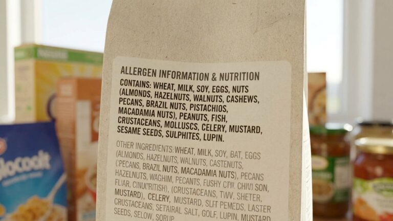 Liste des 14 allergenes obligatoires etiquette : ceux que la loi oblige a signaler en gras
