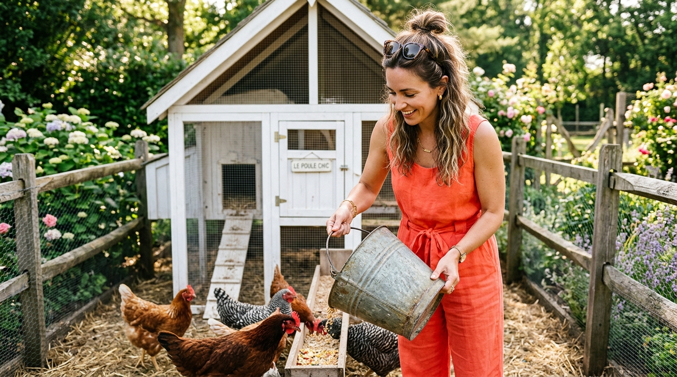 Vos poules vont pondre tout l&rsquo;été grâce à ce déchet gratuit que tout le monde jette après le petit-déjeuner