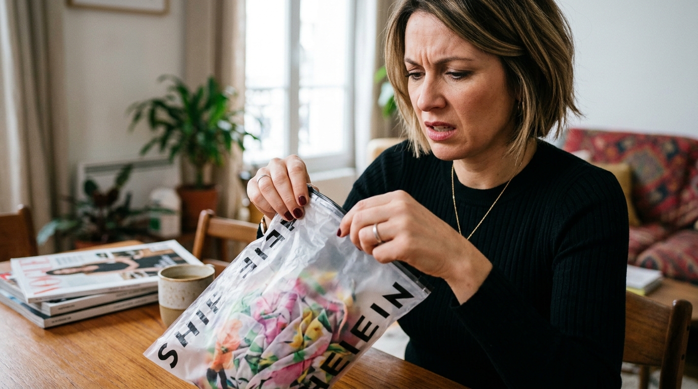 C&rsquo;est fini pour les petits prix de Shein : ce que la France a décidé d&rsquo;appliquer sur chaque vêtement va tout changer