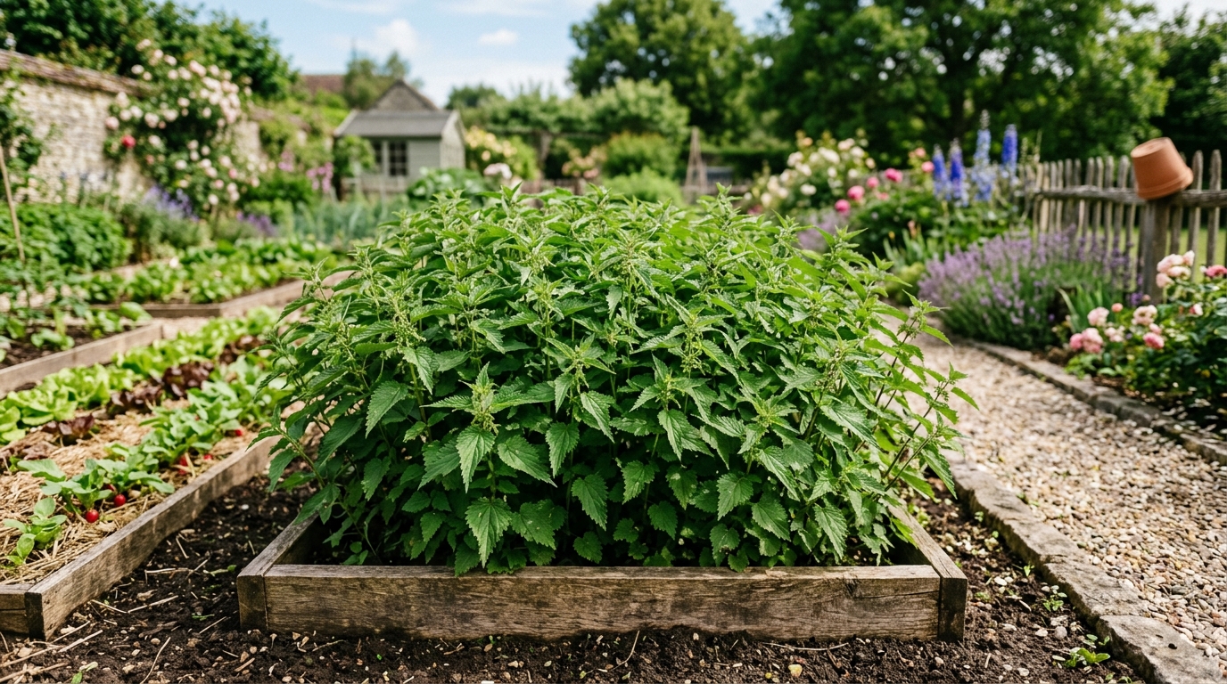 Les anciens gardaient toujours un carré d&rsquo;orties près du potager : les jardiniers modernes redécouvrent enfin pourquoi